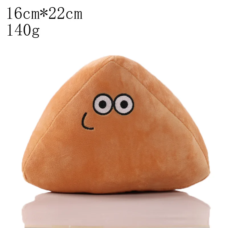 22 センチメートルマイペットエイリアン Pou ぬいぐるみ人形アニメゲームマウポーぬいぐるみソフトぬいぐるみ枕おもちゃギフト子供の誕生日クリスマス