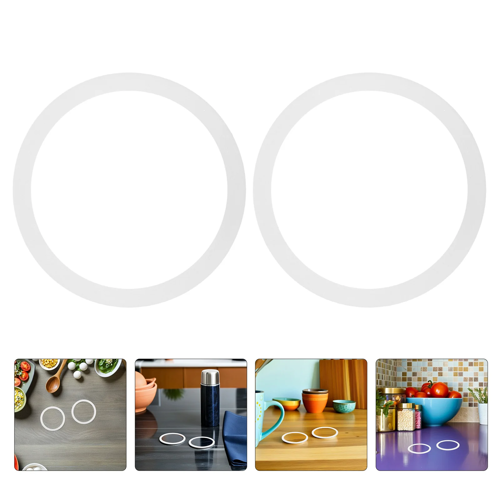 

24 шт., 70 мм, силиконовые прокладки для банок, герметичные уплотнительные кольца для банок Мейсона, консервированные прокладки для хранения, обычное уплотнение крышки банки с горлышком