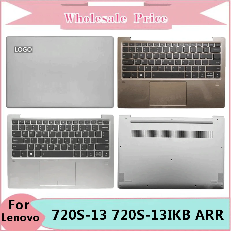 

New For Lenovo Ideapad 720S-13 720S-13IKB 720S-13ARR Laptop LCD Back Cover Front Bezel Upper Palmrest Bottom Case Keyboard Hinge