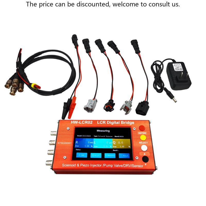 

LCR02 EUI/EUP ZME DRV Valves Injector LCR Tester Common Rail Fuel Electromagnetic Injectors Test
