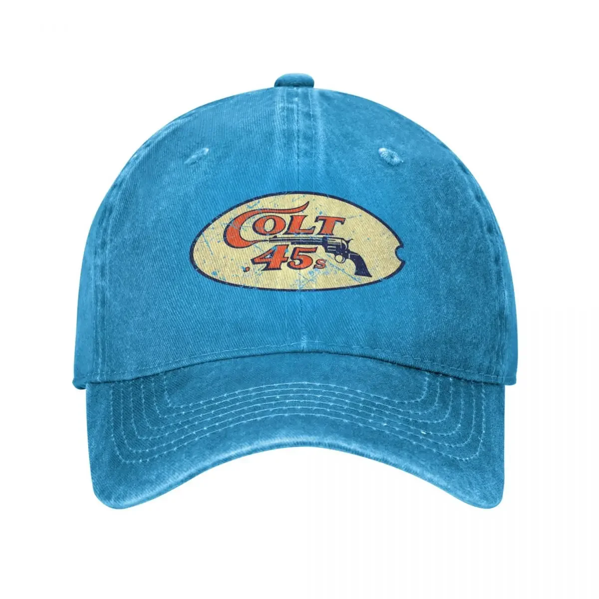 Colt 45 Gun Houston Texas Baseball Cap summer hat Snap Back Hat Hip Hop Women's Beach Men's