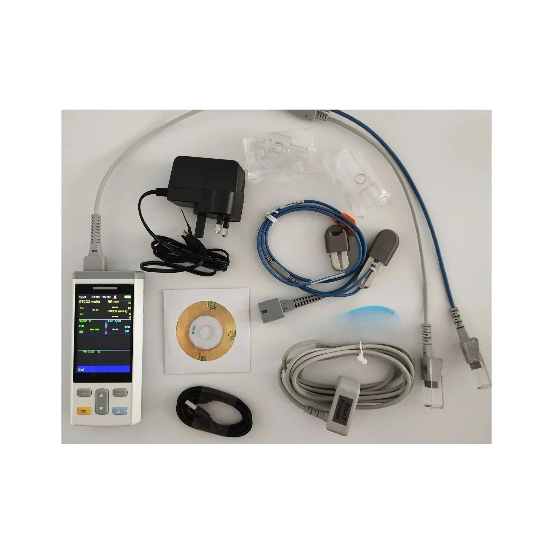 

Vet Handheld Veterinary Etco2 Animal Portable Capnograph