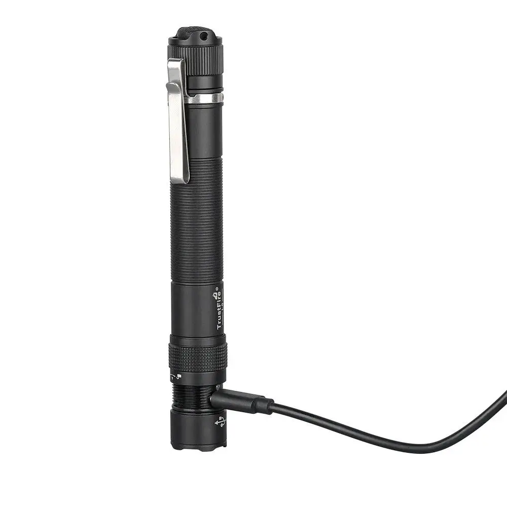 Trustfire L5 Tactical Flashlight 1050 Lumens Rechargeable Torch Light EDC Portable Mini Flashlights Lampe De Poche