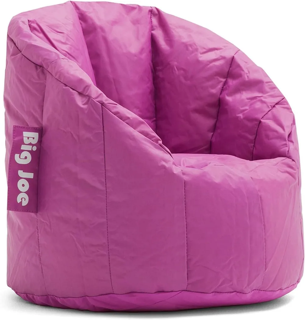 Kids Beanbag Chair Pink Soft Comfort Durable Easy Clean Safe for Ages 2-8