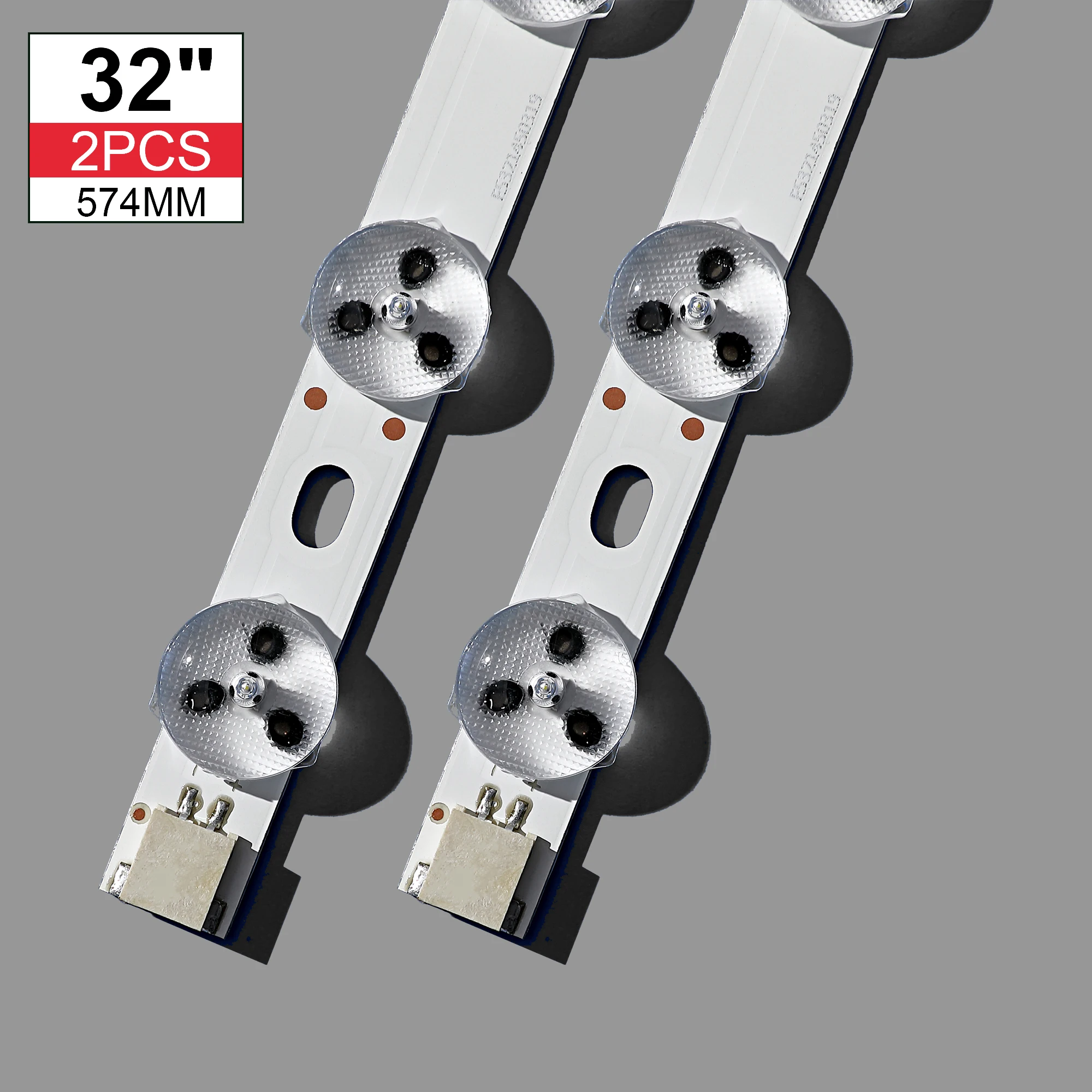 11LED Striscia di Retroilluminazione Per TELEFUNKEN TF-TE32182B29C10 32TLKDLEDSMART 32XT3000DM Bar Kit TV LED Fascia Innotek Ypnl-32 \