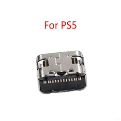 10PCS/Lot For Sony Playstation PS5 Controller Power Hole Interface Type C USB Charging Socket Port Connector