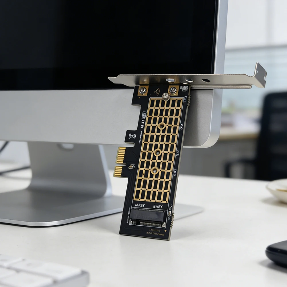 

Адаптер-карта M.2 NVMe SSD на PCIe 3.0 X1, 8 Гбит/с, конвертер M.2 NVMe SSD на PCIe 3.0 X1 (M Key) для настольных ПК