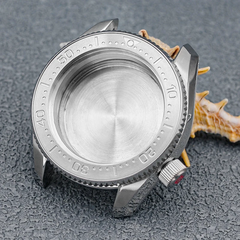 Seiko SKX Bezel Insert SPB185 SPB187 Stainless Steel NH35 Case Fit NH35 NH36 Japan Automatic Movement Men Diving Watch Case