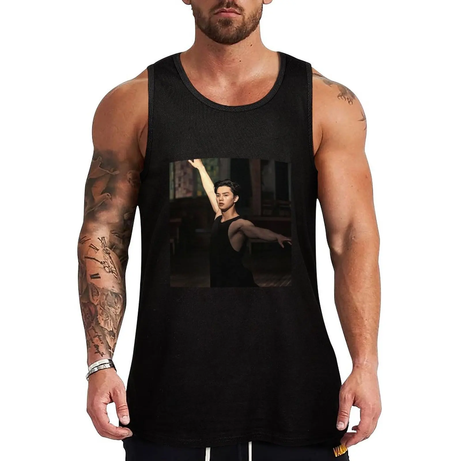 Song Kang como bailarina en Navillera Tank Top Thin Cool Tank Top Camiseta sin mangas transpirable de verano