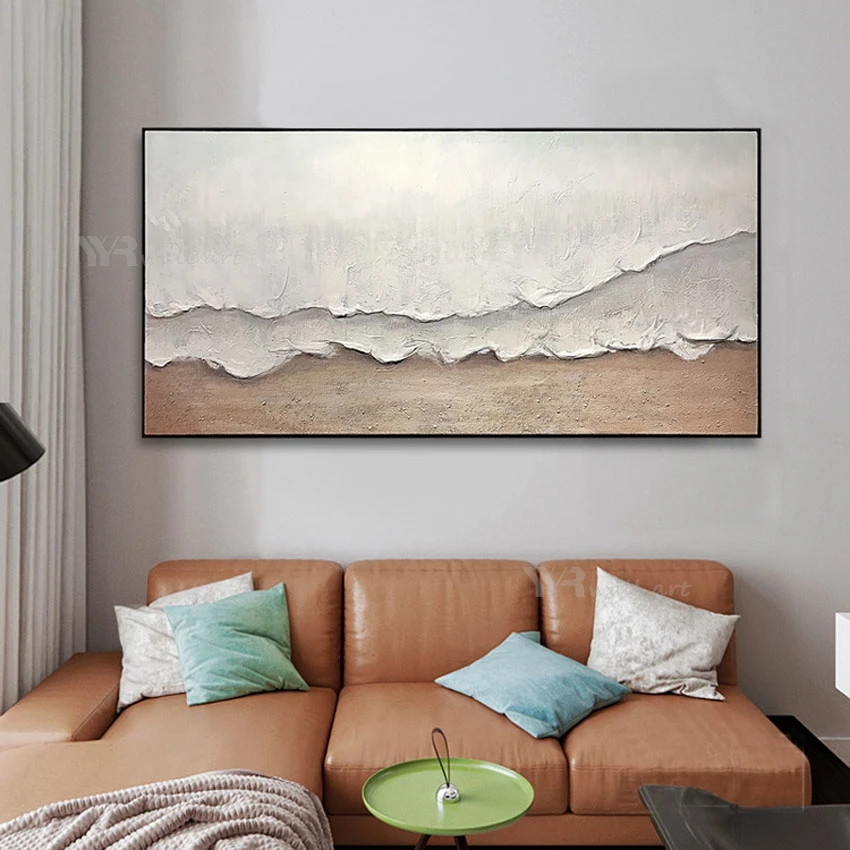 

Nordic Texture Pictures For Wall Landscape Images Handmade Oil Painting On Canvas Art Hanging Picture Poster For Living Room