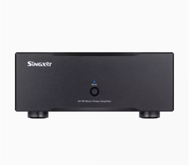 Singxer SA-90 HiFi Class AB Ultra-low Distortion Mono Power Amplifier 200W High Power Audio Amplifier 90W/8ohm, 180 W/4ohm