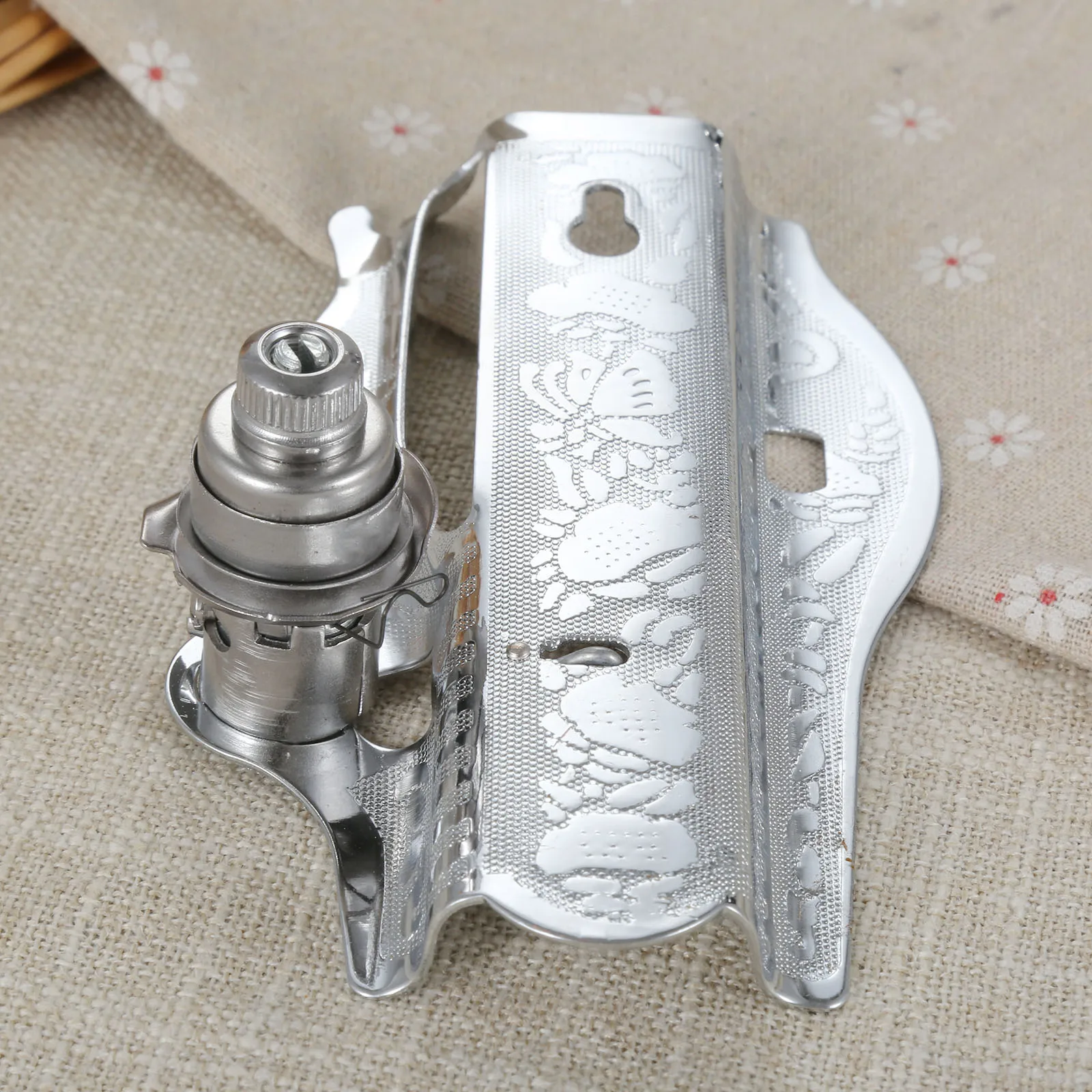 Metal Sewing Machine Face Cover With Thread Gripper Old Domestic Sewing Machine Parts For Butterfly, Bee, Flying Man, Panda