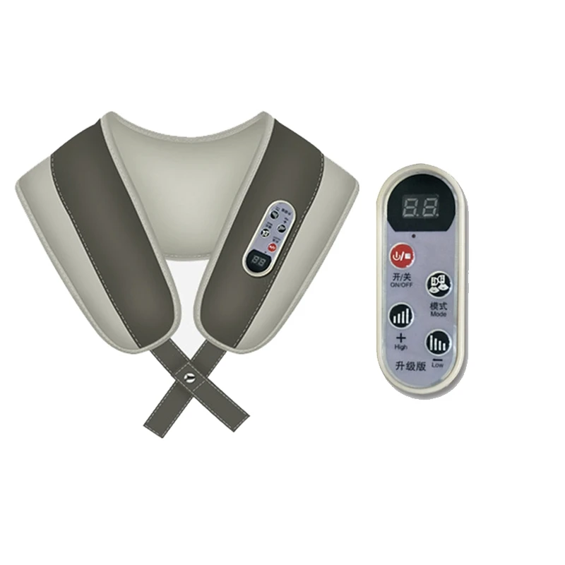 U Shape Neck Massager Pain Neck and Shoulder Multi-function Tapping Massager Portable Electric Knocks Cervical Massage Shawls