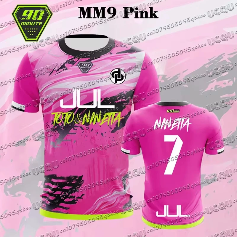 Neues Maillot JUL T-Shirt für den Sommer, atmungsaktiv und schnell trocknend, für Jugendliche, Fußball-Trikots, Motorräder, Sport-Trikots, Herren-Tops