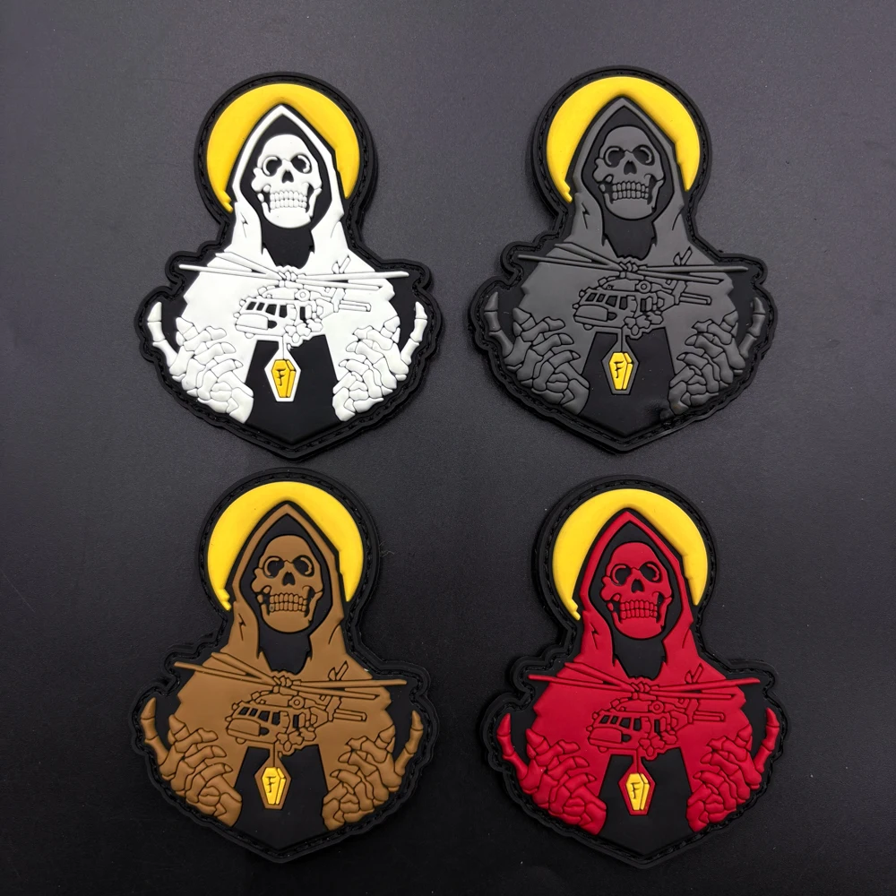 Pvc Luminous Arm Patch Badge in the Shape of a Cape-Style Aircraft, Versatile Decorative Accessory for Clothing and Bags, Includes a Fleece Backing