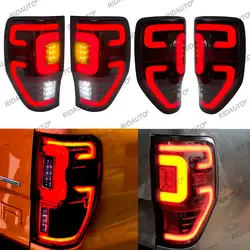 Aftermarket LED Tail Rear Back Stop Lamp Light Decorative Garnish For 2012 2015 2018 2019 Ford Ranger Upgrades T6 T7 T8 PX2 PX3