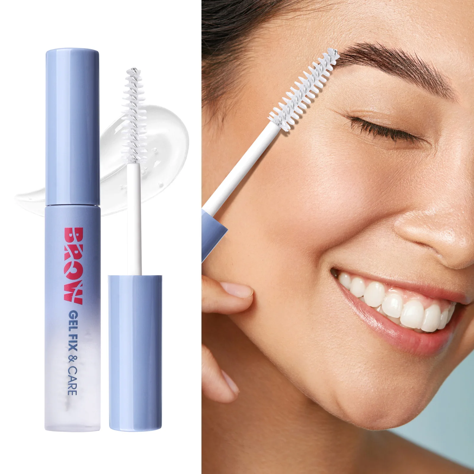 防水透明アイブロウジェルクリーム、長持ちナチュラルメイク、透明リキッドアイブロウペンシル、スタイリングクリーム化粧品