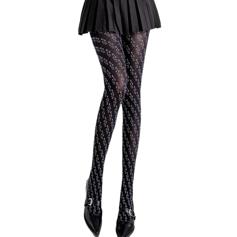 الربيع والخريف جديد شجرة عيد الميلاد الرنة الجاكار الرجعية قاعدة جوارب طويلة جوارب حلوة لطيف للنساء #5