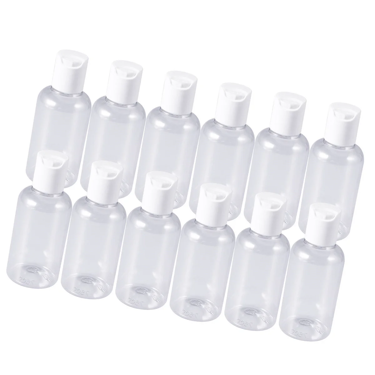 

15pcs 40Ml Press Bottle Portable Travel Dispensing Empty Bottles For Essential Oils Lotion Shower Gel Leakproof