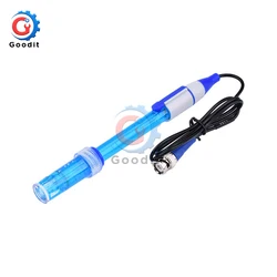 High Quality PH Electrode Probe BNC Connector for Aquarium PH Controller Meter Sensor Refillable PH Electrode Probe PH Tester