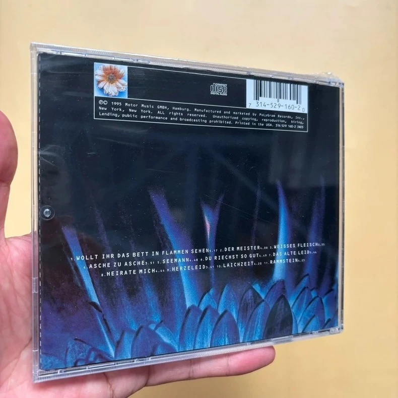 Classic Industrial Metal Rock Bands Herzeleid Album Till Music CD Music Record Car Soundtracks Box Party Music Collection