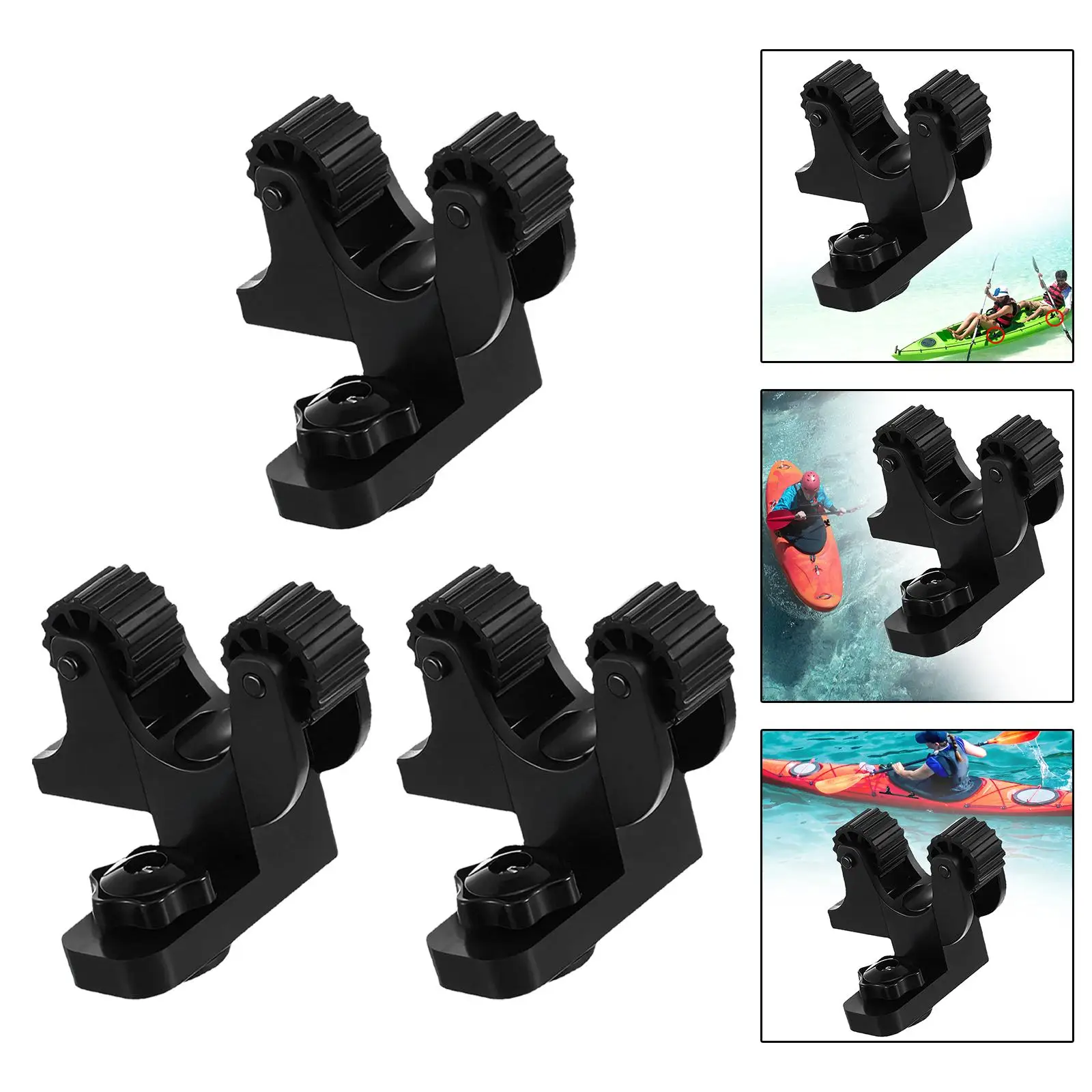 Kayak Paddle Holder Rail Mount for Quick Holding Paddle Kayak Paddle Clip