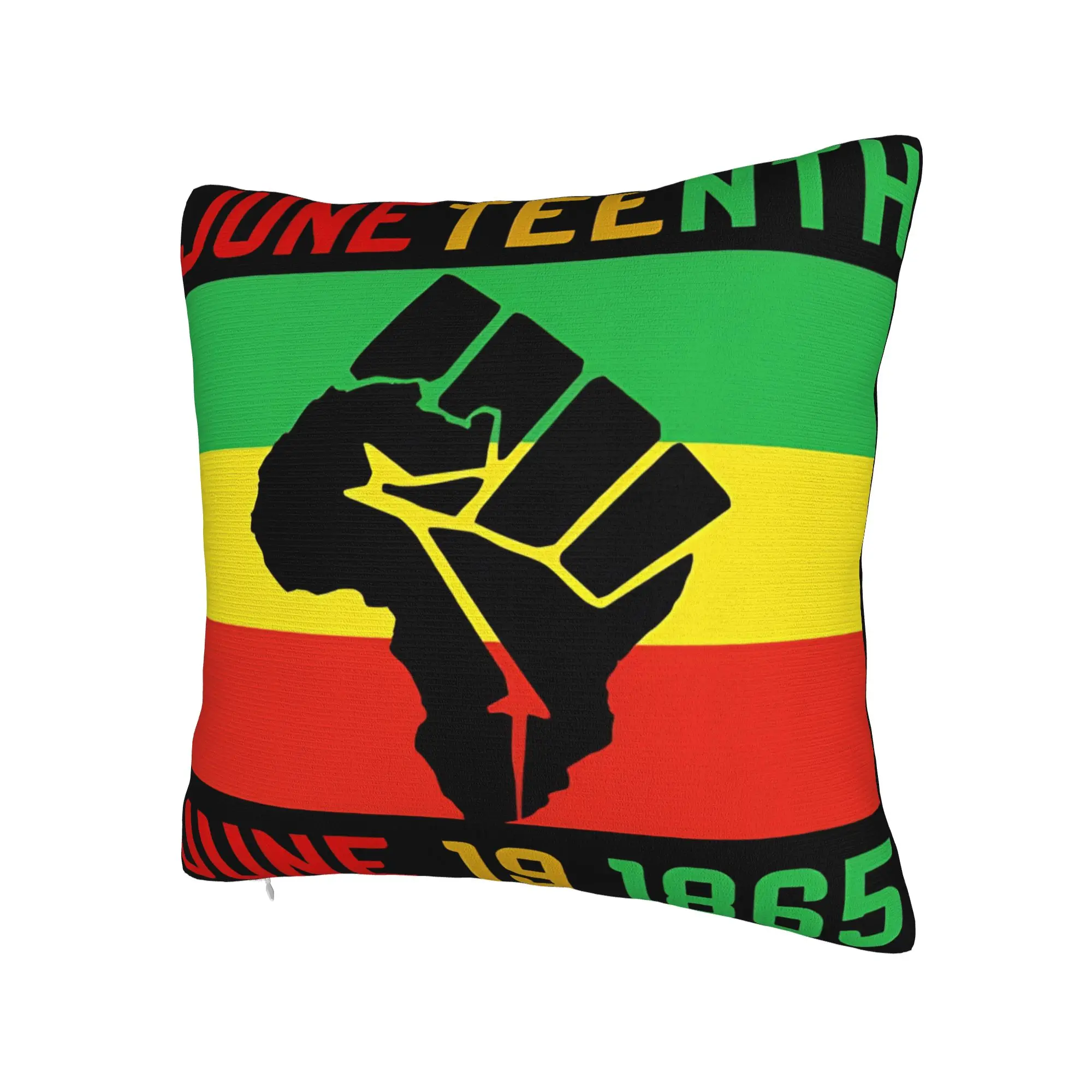 Liberation Commemoration- Juneteenth Jubilee Pillow Covers Printing Cushion Cover Decorative Pillow Case Cover Seater Multi-Size