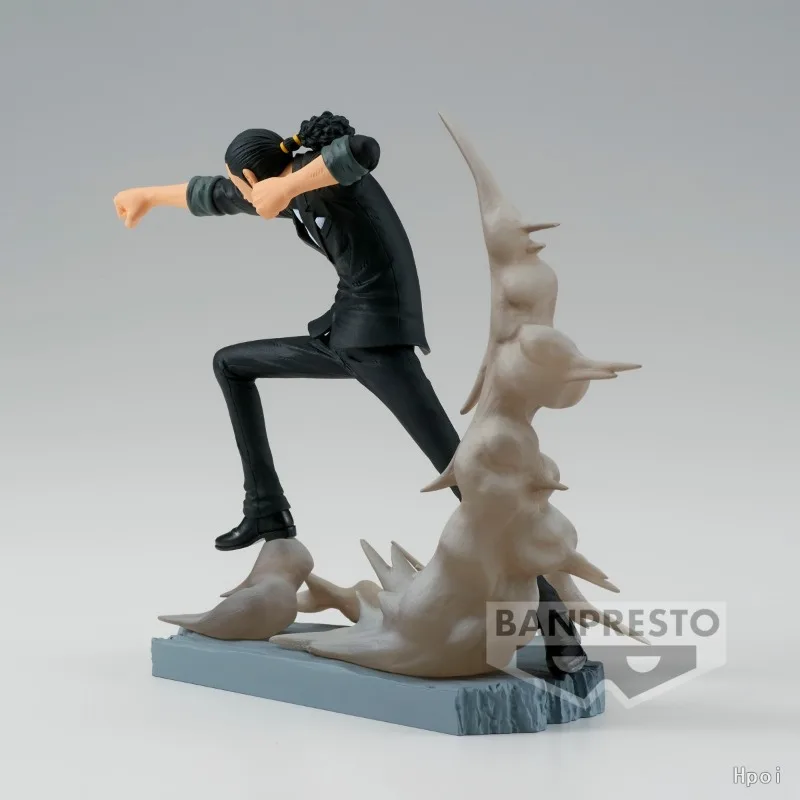 Original Bandai BANPRESTO SENKOUZEKKEI One Piece Rob Lucci Monkey D. Luffy Anime Characters Statue Models Figures Toys in Stock