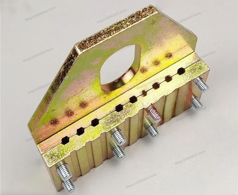 For elevator special rope clamp/wire rope splint/rope lift 6 slots 8 slots lift retractable clamping integrated clamp