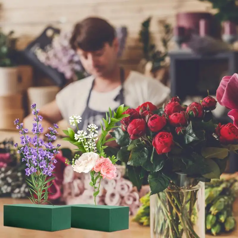 8 buah DIY blok Styrofoam busa bunga kemasan bunga Mengatur bunga lumpur bunga untuk persediaan rangkaian bunga