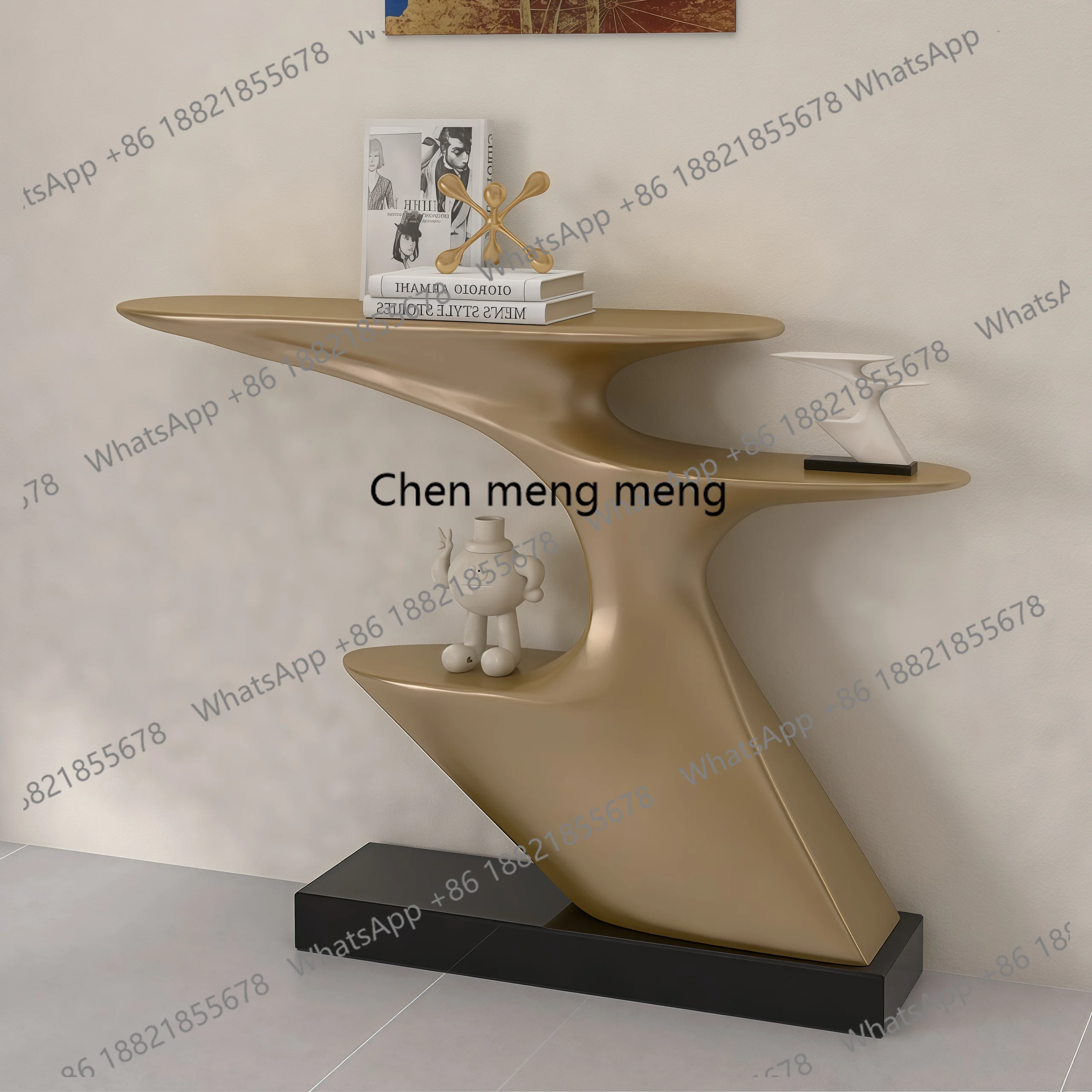 

Step by step, the art of entrance gate, the modern simple display stand, the minimalist