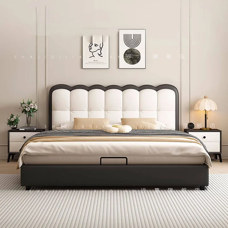 

Деревянная кровать для спальни, двуспальная, детская, роскошная, современная, для девочек, дизайн «Принцесса», мебель для отелей