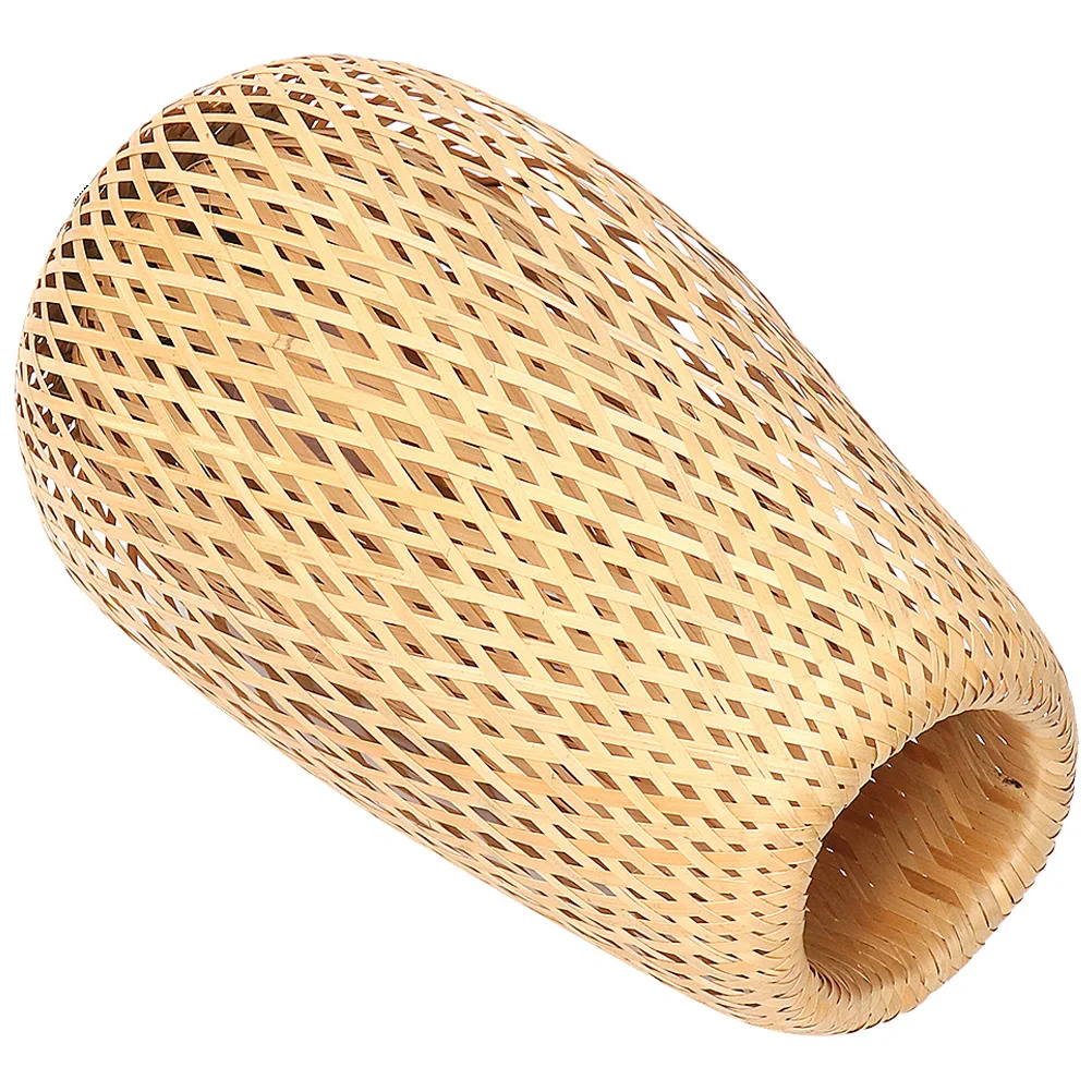 

Bamboo Lampshade Pendant Woven Bohemian Replacement Lampshades Weaving Cover Rustic