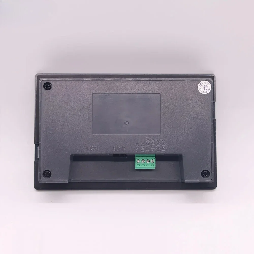 Measuring and Logging Soil Moisture Temperature Humidity EC PH NPK Sensor with HMI touch screen soil detector