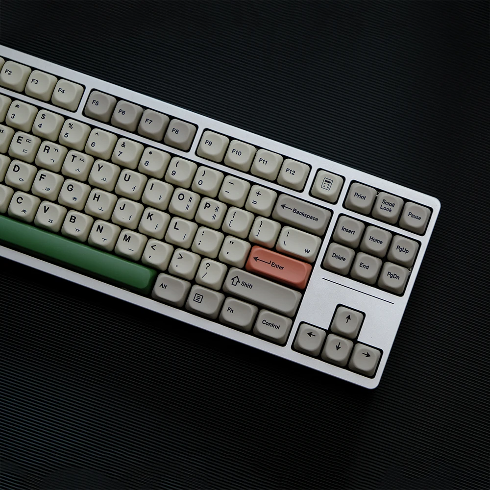 Imagem -02 - Vintage Tema Keycap Conjunto para Teclado Mecânico Coreano Esférico Koa Perfil Gaming Keycap Pbt Personalizado 9009 139key