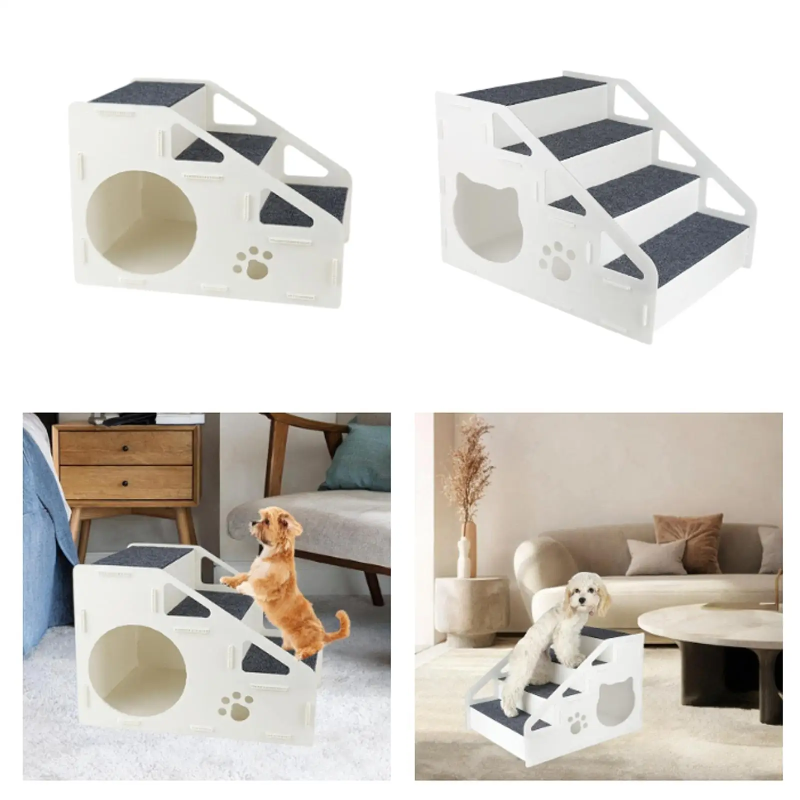 

Pet dog stairs ladder, pet lamp, anti-slip pet cat stairs, cat steps for sofa,