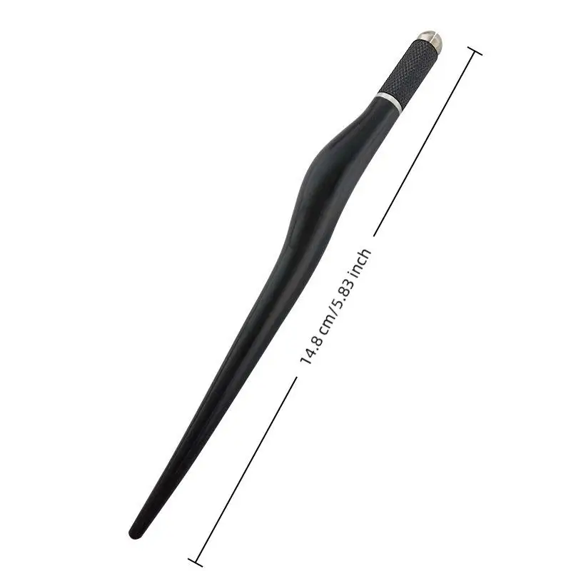 1 قطعة البلاستيك Microblading Tebori القلم PCD Microblade إبرة حامل الحاجب تجميل دائم دليل قلم الوشم