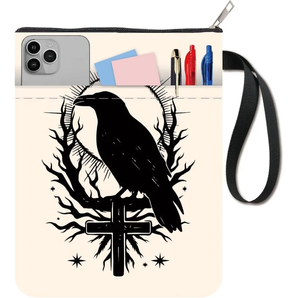 Cloth Book Cover Notebook Wraps Rectangle Raven 280x220mm
