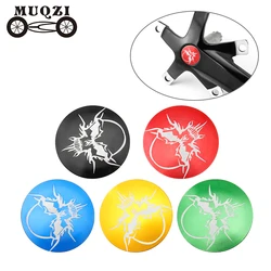 MUQZI Hollow Crank Cover MTB Road Bike Aluminum Alloy Crank Dust Cap