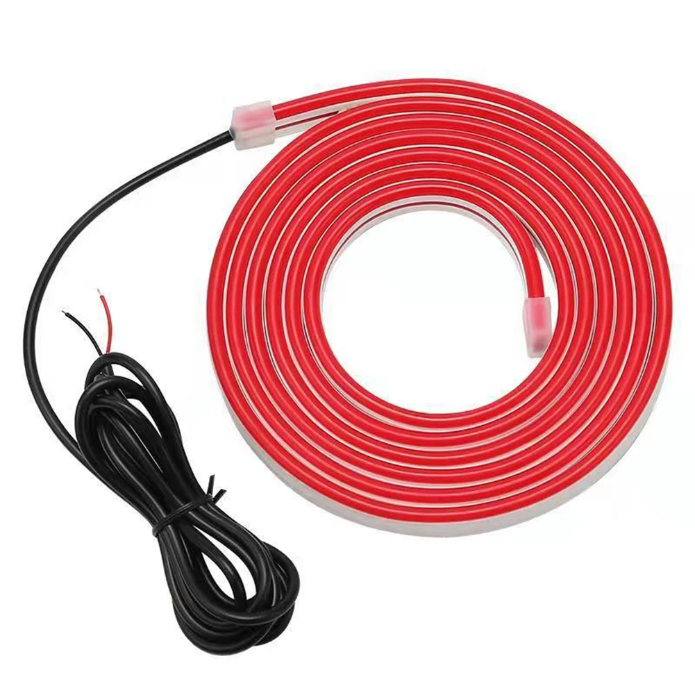 Bande lumineuse de remplacement en silicone pour capot, pièces de voiture durables, PVC, éclairage diurne, haute qualité, 12V