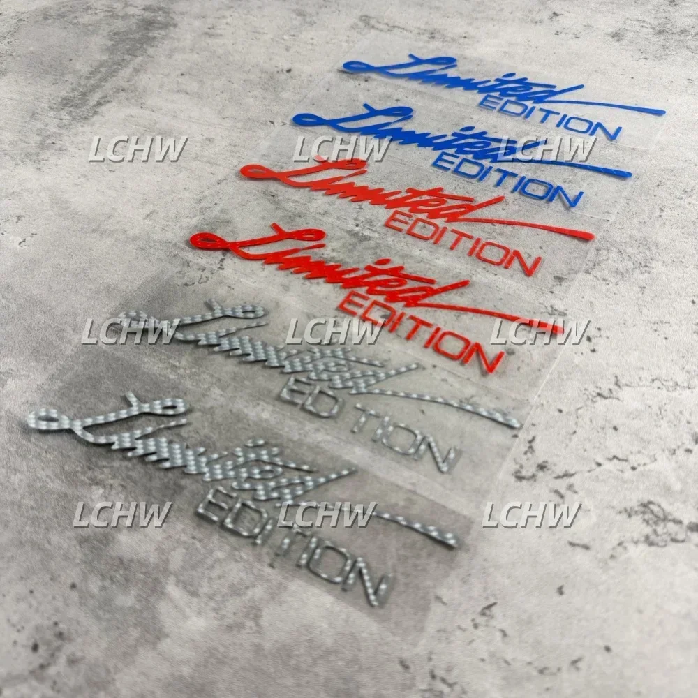 2x Limited EDITION Car Stickers Modified Auto Body Window Decals Sponsor Modified Tape Motor Racing Graphics