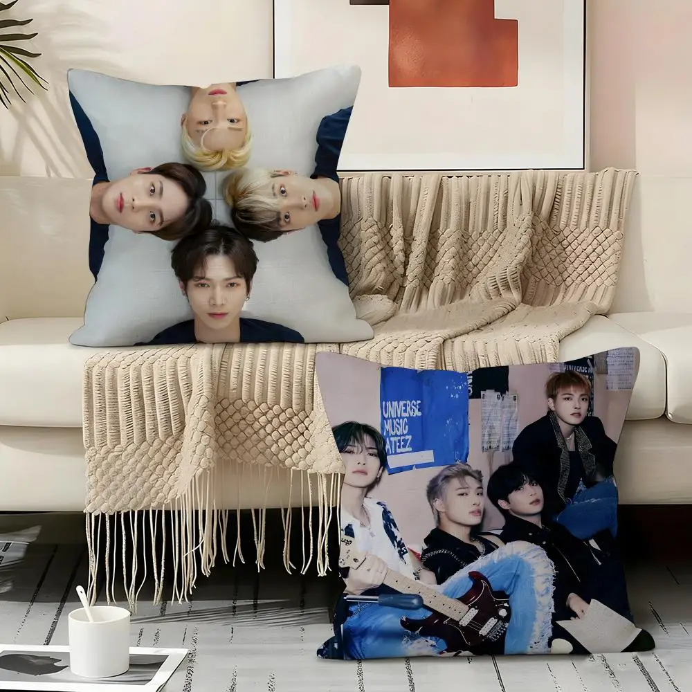 A-aTEEZ Singer Pillow Case Pillowcase, Double-sided Printed, Sofa Cushion, Bedroom Headboard Pillow