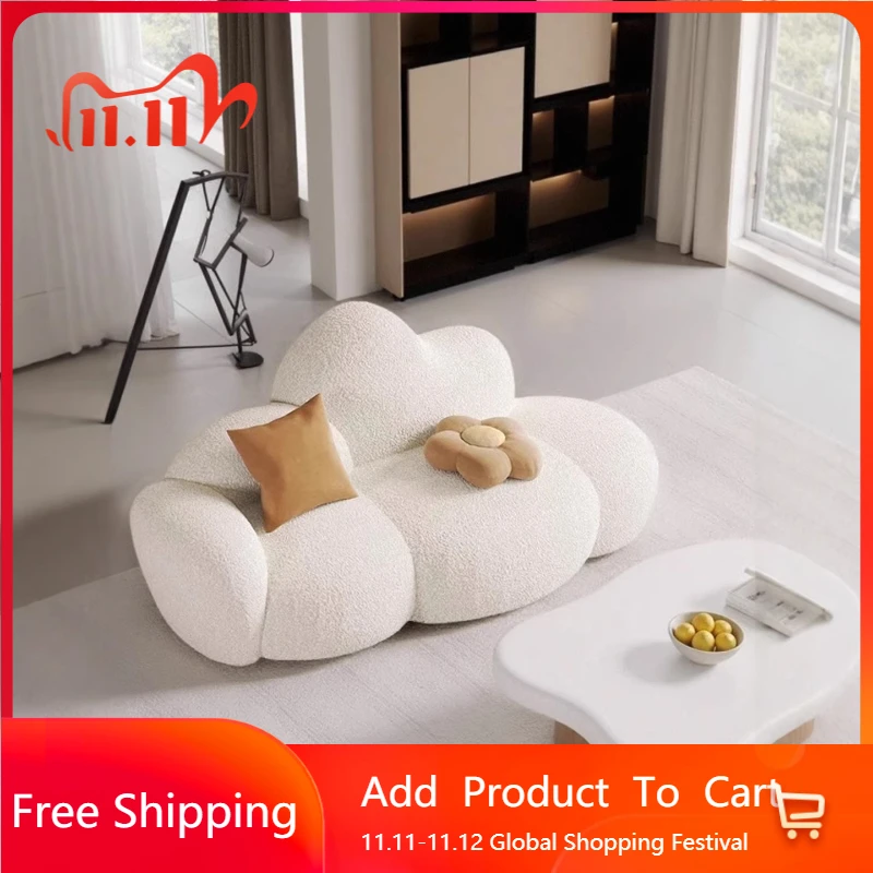 

Apartment Modern Sofa Corner Lazy Inflatable Living Room Sofa Small Floor Muebles Lounge Salon Designer Divano Trendy Furniture