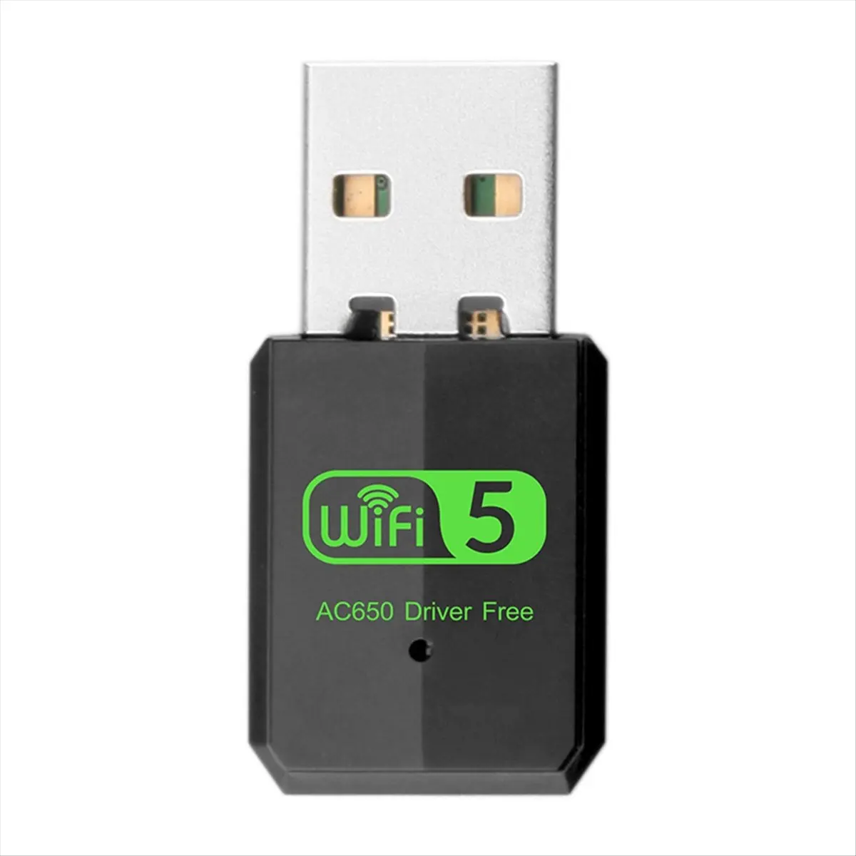 [VALUE PACK]WiFi 5 Adapter AX600 USB2.0 Adapter Dual Band 2.4G/5.8Ghz Network Wireless Receiver for PC Laptop 10/11 Driver Free