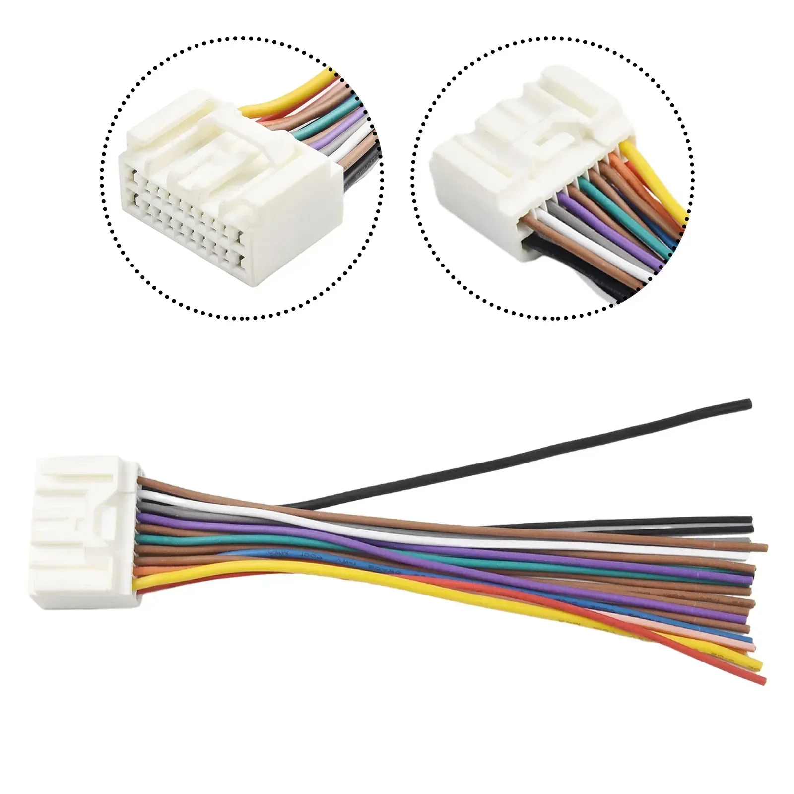High Quality Car Radio Power Wire Harness Adapter for For Toyota Quick Install Anti Corrosion Design