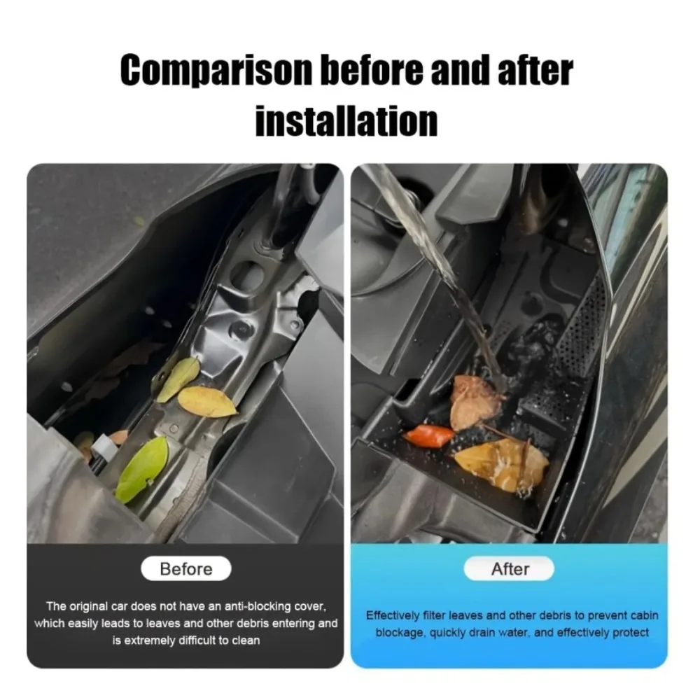 Front Bumper Air Intake Grille for Toyota Corolla Cross 2022-2025 - Engine Protection Grille, Keeps The Engine Compartment Clean