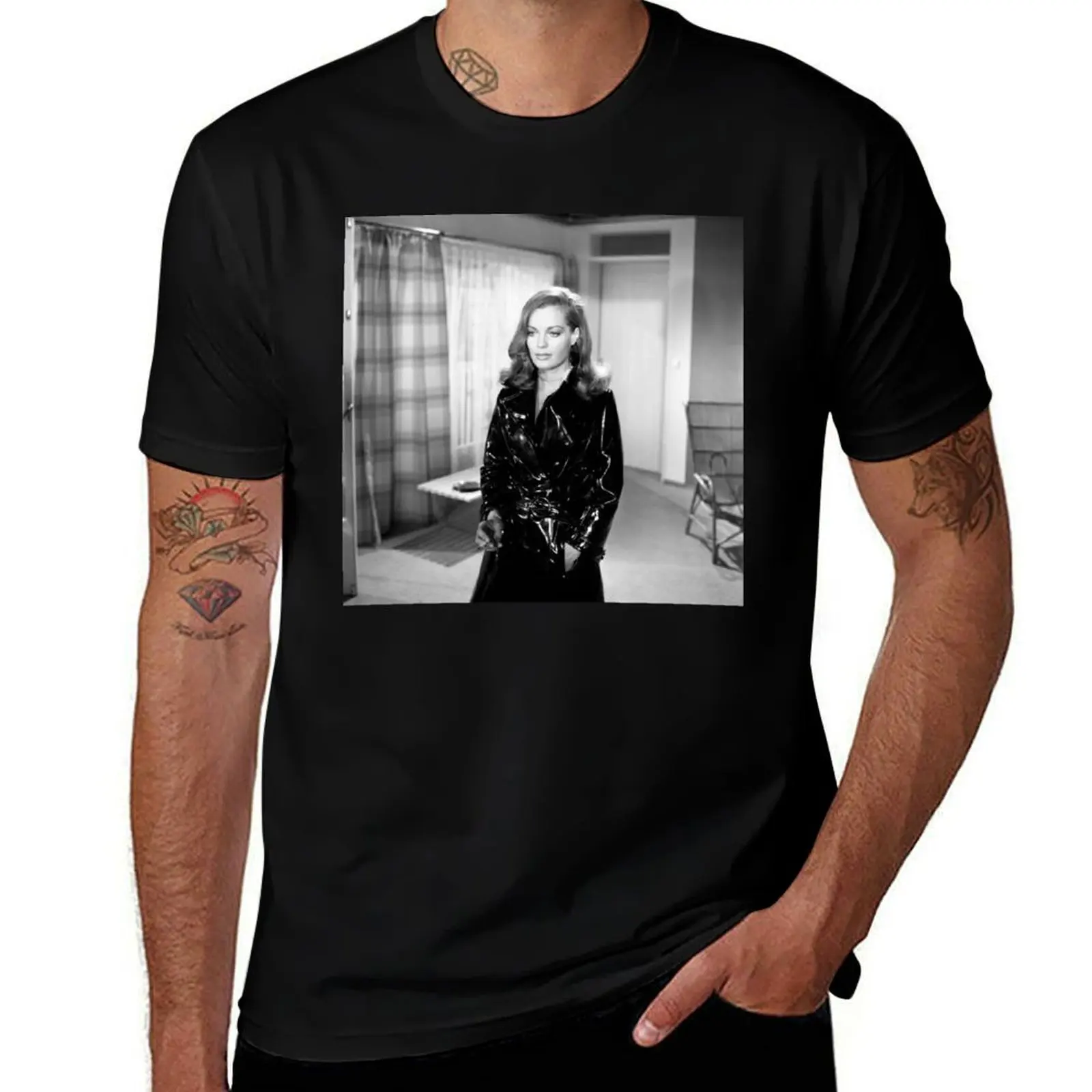 Romy Schneider T-Shirt Casual Street Style Short Sleeve Tee
