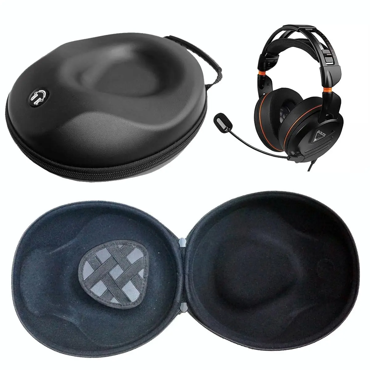 V-MOTA Suitcase Case Compatible with Turtle Beach Elite Atlas Pro/Elite Pro 2 /Stealth 700 Gen 2/ Recon Spark PC Gaming Headset