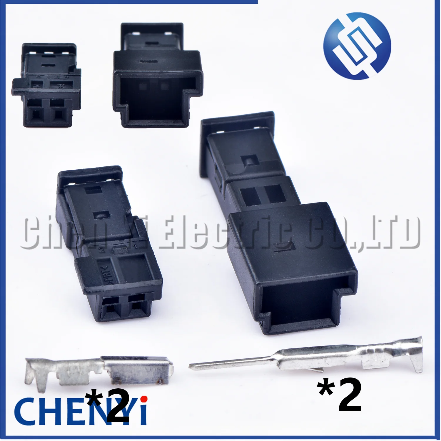 2 Pin male or female Automotive connector High pitched horn plug 1-1718333-1 1-1452577-1 1-968699-1 For Benz BMW VW Audi