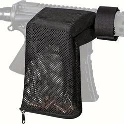 Hunting Bullet Shell Bag Military Gear Ammo Brass Shell Catcher Mesh Trap Nylon Mesh Bag Capture Black Collection Bag Ammo Bag